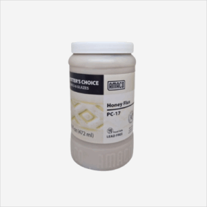 Glerungur hábrenndur Amaco PC-17 Honey Flux