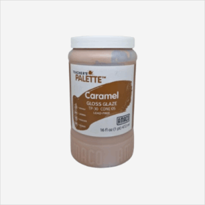 Glerungur lágbrenndur Amaco TP-30 Caramel