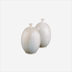 Glerungur hábrenndur Porcelain White