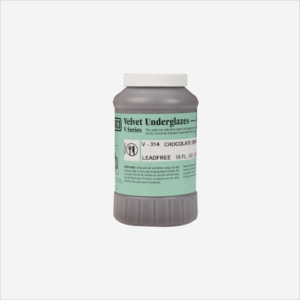 Chocolate Brown Underglaze V-314 Amaco
