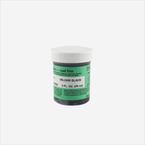 Velour Black Underglaze V-370 Amaco