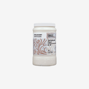 Glerungur lágbrenndur AMACO O-10 Transparent Pearl