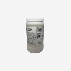 Lágbrenndur glerungur AMACO O-11 White Clover