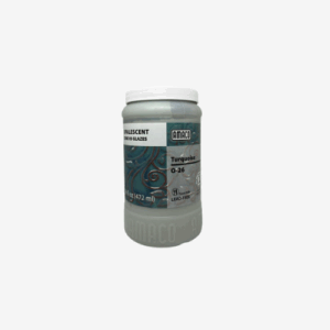 Glerungur lágbrenndur AMACO O-26 Turquoise