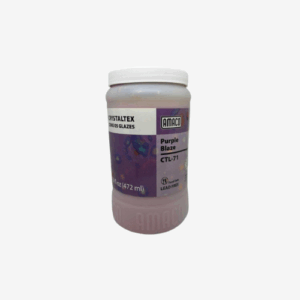 Glerungur lágbrenndur AMACO CTL-71 Purple Blaze – Crystaltex
