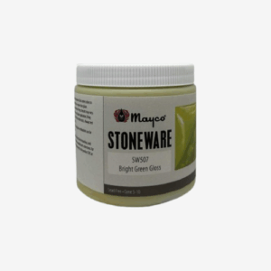 Steinleirsglerungur hábrenndur – Bright Green Gloss SW-507